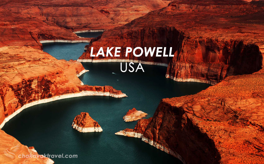 رودخانه کلورادو دریاچه پاول Lake Powell مقصدی جذاب برای تعطیلات آخر هفته