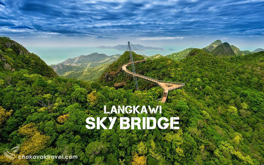 پل هوایی یا پل آسمان لنکاوی در مالزی Langkawi Sky Bridge