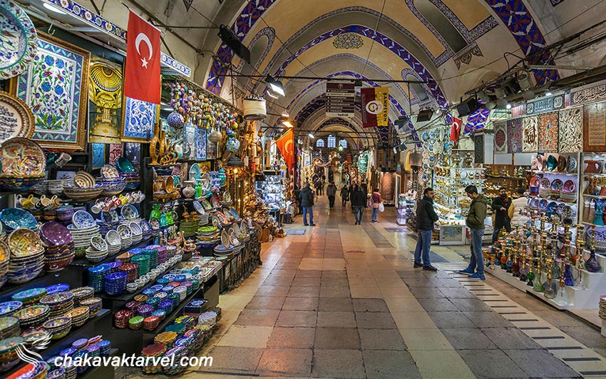 بازار بزرگ استانبول مقصد خرید برای گردشگران - grand bazzar
