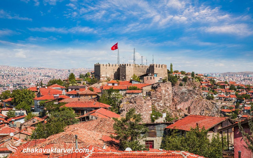 قلعه آنکارا در ترکیه