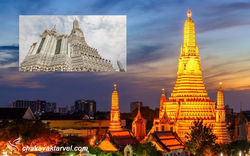 وات آرون یا معبد سپیده دم بانکوک تایلند