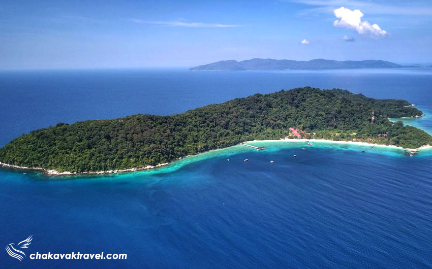 جزیره لانگ تنگا بهترین مکان برای غواصی در مالزی Lang Tengah Island