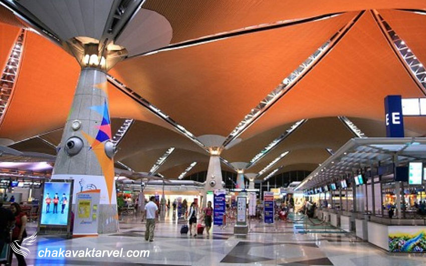 محل فرارگیری فرودگاه و اطلاعات تماسی فرودگاه بین المللی کوالالامپور مالزی 
